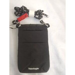 Pre-owned Topologie Crossbody Phone Bag in Black